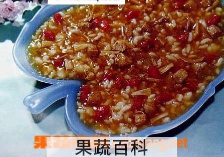 果蔬百科鸽肉粥
