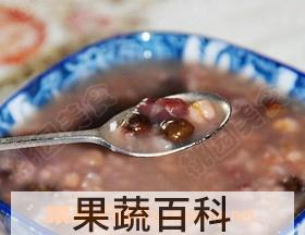 果蔬百科山药薏米红豆粥