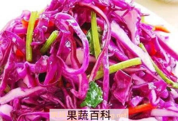 紫甘蓝的功效与作用 紫甘蓝怎么吃