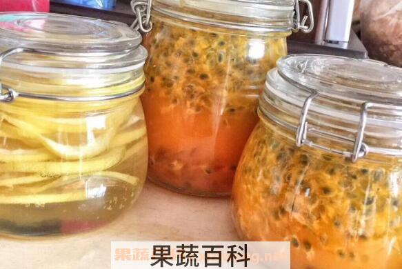  百香果如何做酵素 自制百香果酵素的做法