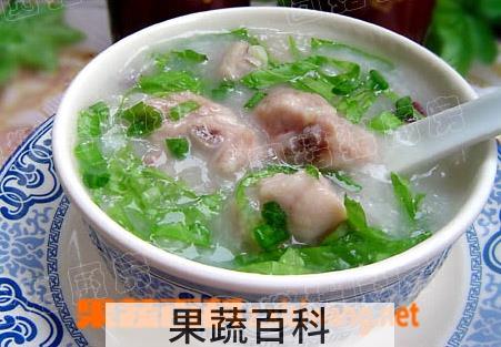 果蔬百科排骨粥