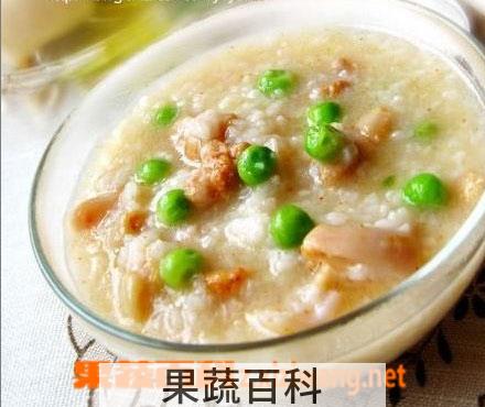 果蔬百科青豆粥