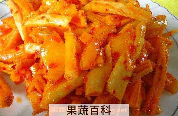酸辣萝卜条