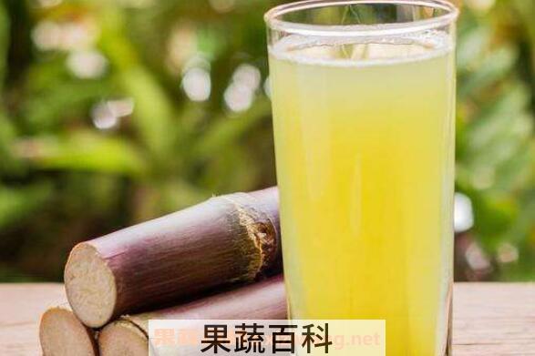喝煮甘蔗水有什么功效