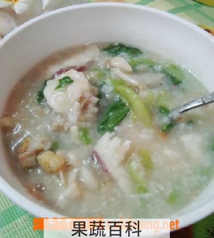 果蔬百科青鱼片粥