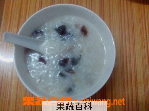 果蔬百科皮蛋咸肉粥