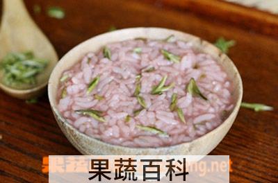 果蔬百科绿茶粥