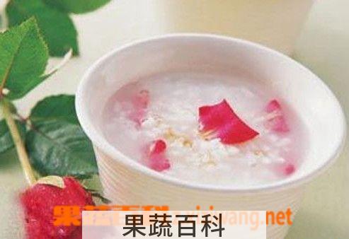 果蔬百科玫瑰粥