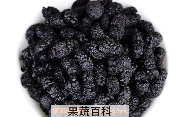 黑桑葚泡水的功效与作用