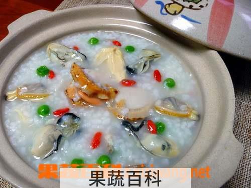 果蔬百科牡蛎粥
