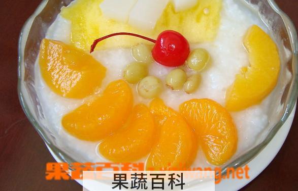 果蔬百科水果冰粥