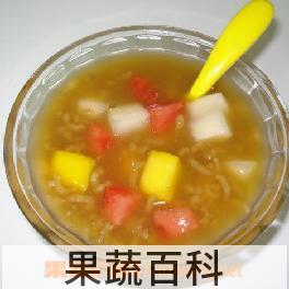 果蔬百科水果冰粥
