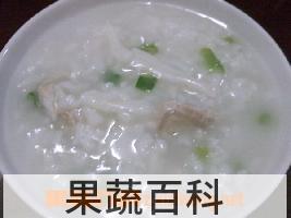 果蔬百科银鱼瘦肉粥