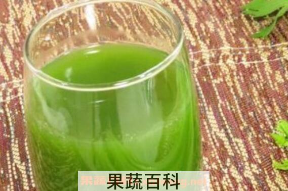 芹菜苹果汁的功效与作用