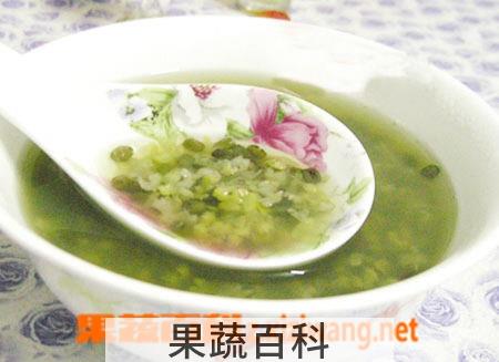 果蔬百科百合莲子绿豆粥