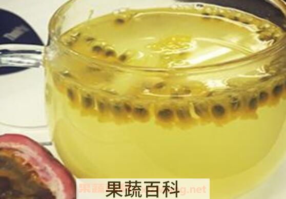 如何用百香果泡水 百香果泡水喝的功效