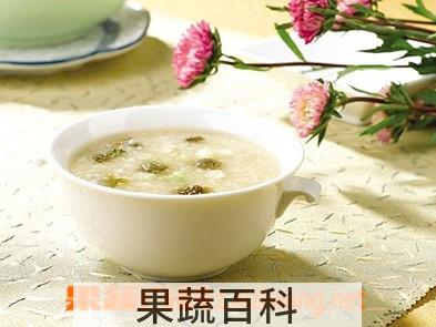果蔬百科黑芝麻小米粥