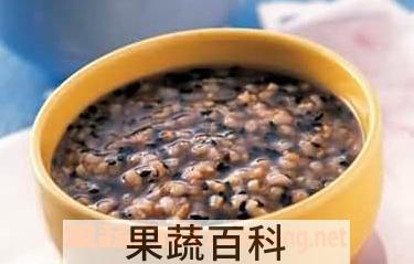 果蔬百科芝麻粥