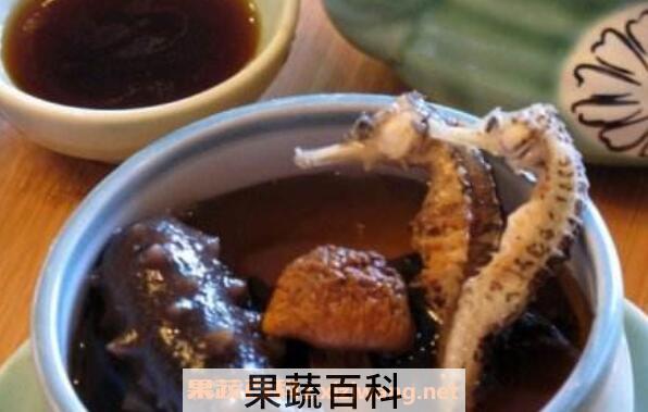 海马煲汤的功效与作用