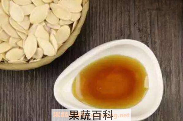 南瓜子油的作用与功效