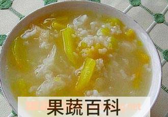 果蔬百科银耳南瓜粥