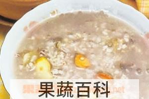 果蔬百科淮山芡实粥