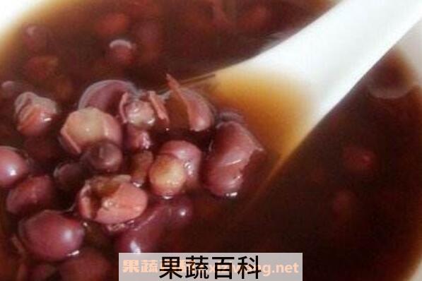 红小豆水的功效与作用