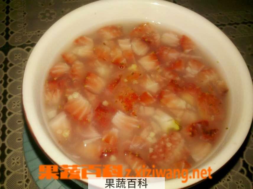 果蔬百科草莓粥