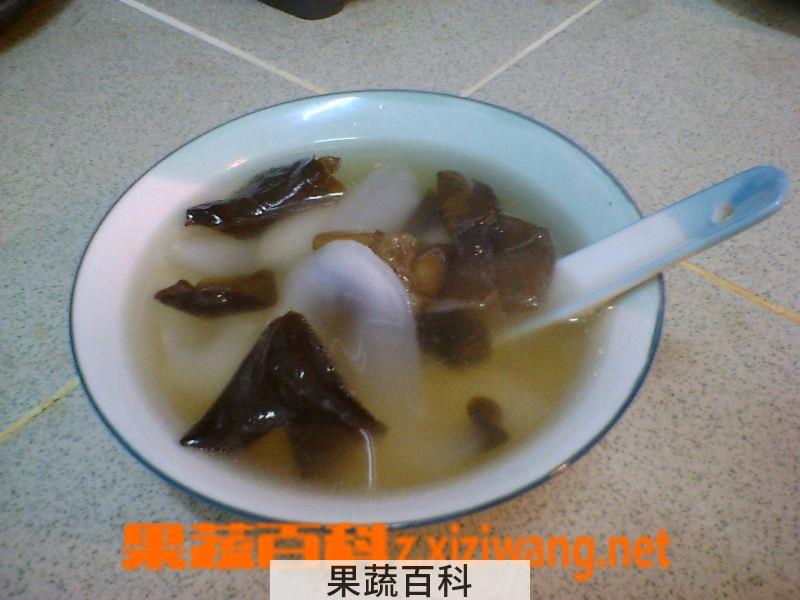 果蔬百科菜心猪骨粥