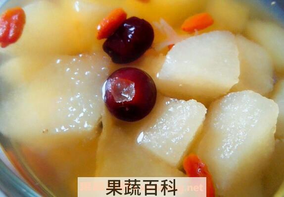冰糖雪梨的功效与作用及做法