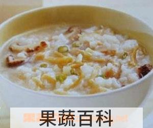 果蔬百科干贝粥