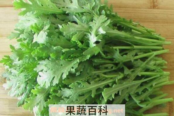 茼蒿菜的作用与功效