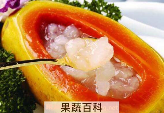 木瓜炖雪蛤的功效与作用及做法