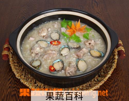 果蔬百科蚝干排骨粥