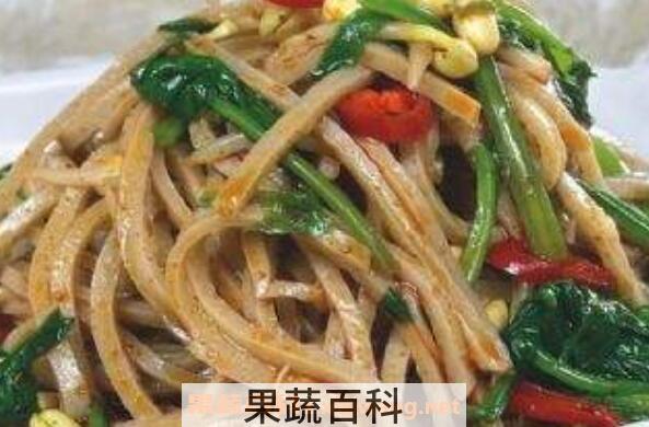 苦荞麦面条的功效与作用