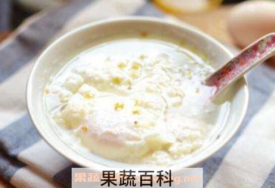 糯米酒煮鸡蛋的功效