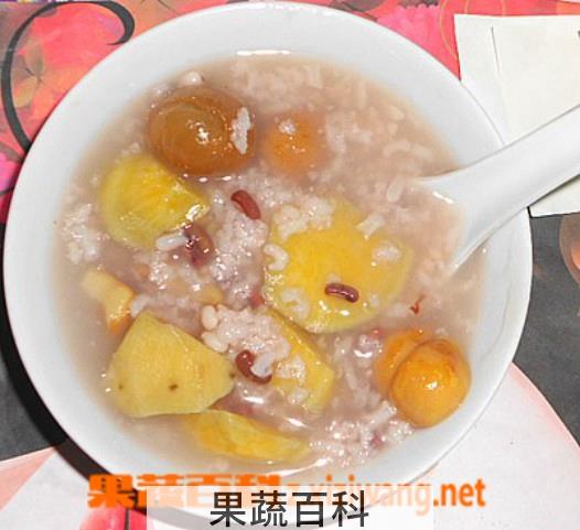果蔬百科栗子粥