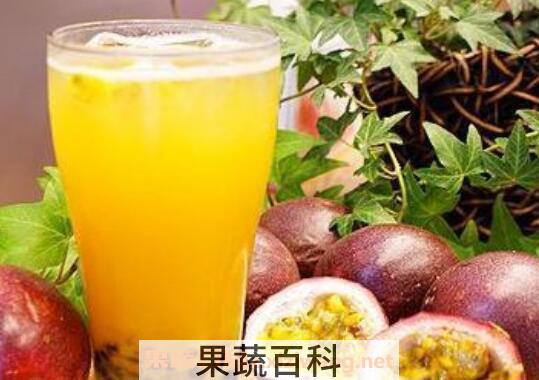 百香果泡水的正确方法