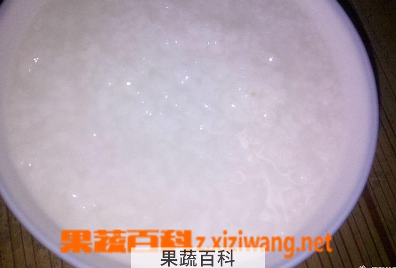 果蔬百科清水白粥