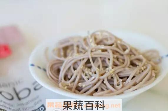  白荞麦面的功效与作用
