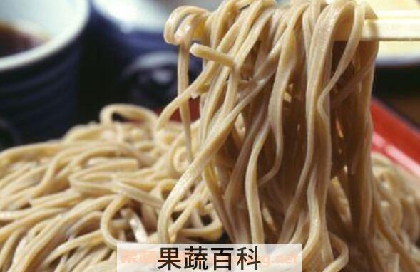  白荞麦面的功效与作用
