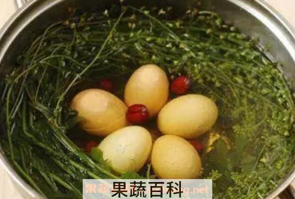艾叶煮鸡蛋怎么煮 艾叶煮鸡蛋的功效与作用
