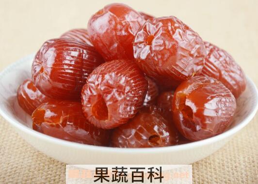 蜜枣的功效与作用