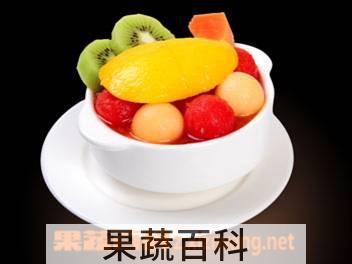 果蔬百科哈蜜瓜西米盅