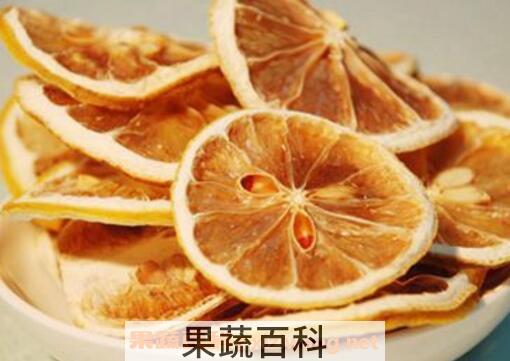 干柠檬片的功效与作用及食用方法