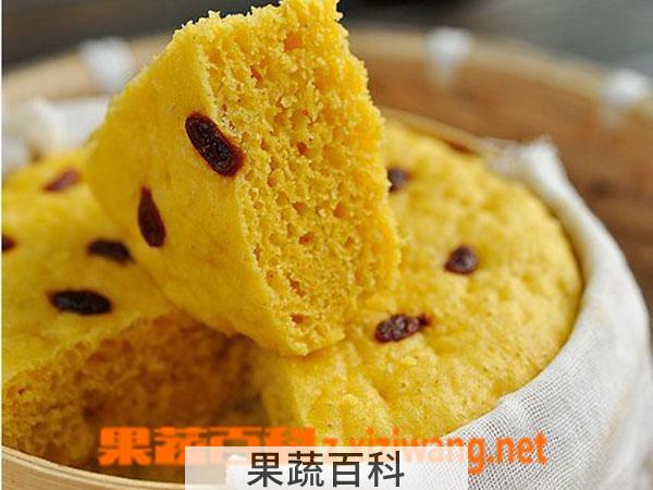 果蔬百科枸杞玉米发糕