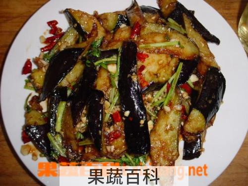 果蔬百科云南风味茄子