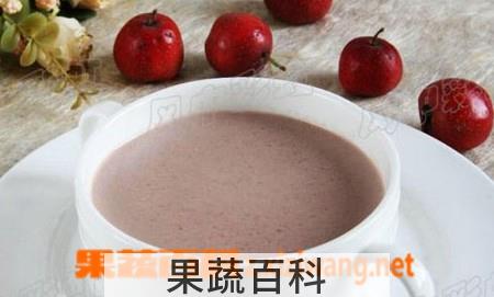 果蔬百科山楂核桃饮