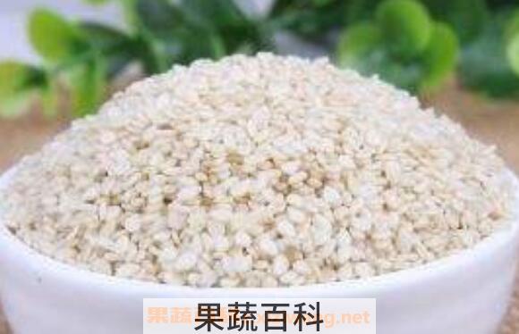 白芝麻的功效与作用 吃白芝麻的好处