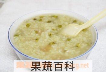 果蔬百科百合绿豆粥